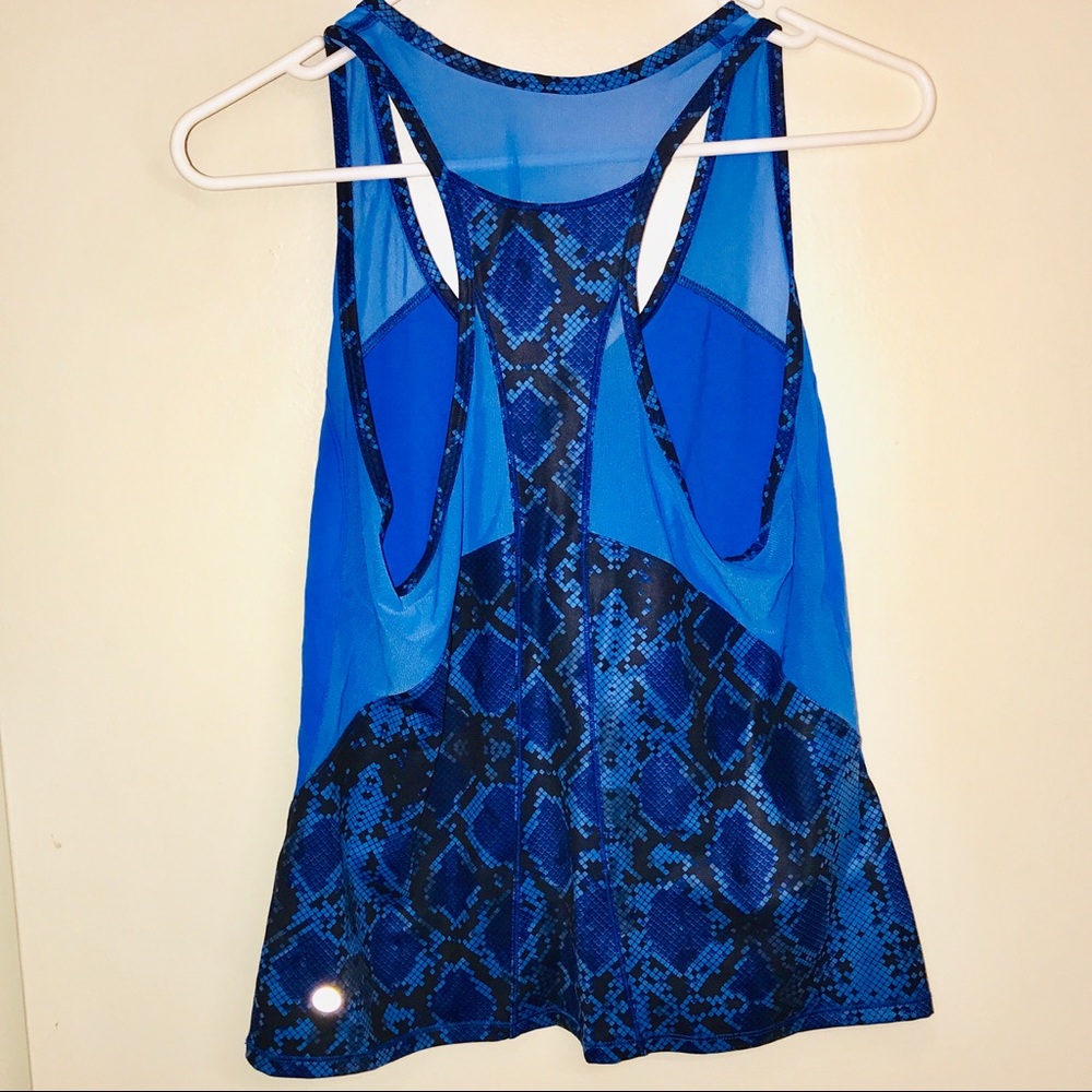 Lululemon blue tank top